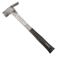 Estwing  AL-PRO Aluminium Claw Hammer 14oz 406mm Black Nylon Grip - Milled Face £159.00